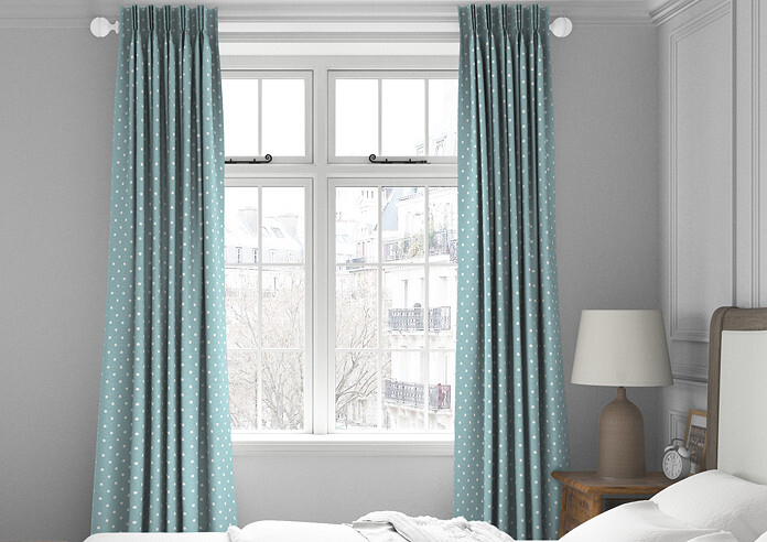 Full Stop, Marine - Made to Measure Curtains - Image 3